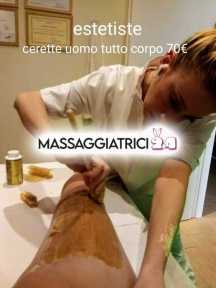 ❤️ estetiste italiane 26 anni.❤️ cerette uomo👄 tut corpo vari massaggi tantra e body integrali👄.bg